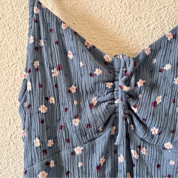 Billabong Floral Dress Women’s XSmall Blue Party Date Summer Dixie Cutesy Dainty - Picture 4 of 10